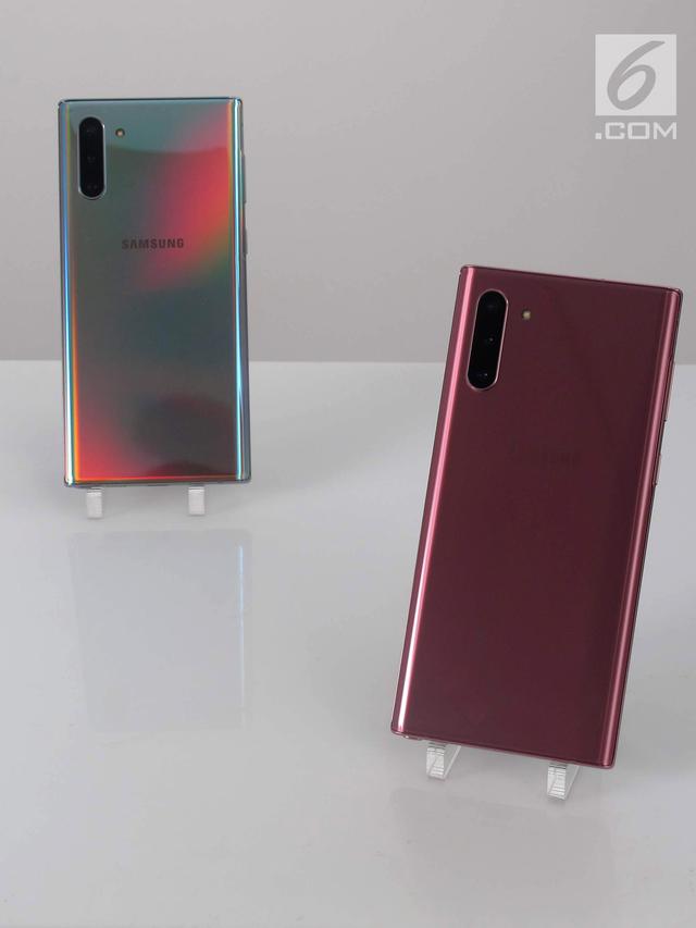 Resmi Dirilis, Begini Wujud Samsung Galaxy Note 10
