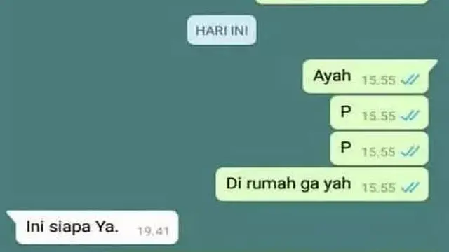 7 Chat Gabut dari Bapak yang Suka Ngerjain Ini Bikin Geleng Kepala
