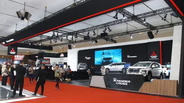 Mitsubishi Motors Booth di JAW 2023