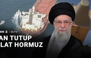 Ketegangan Amerika Serikat dan Iran belum juga mereda. Terbaru, Iran menutup sebagian Selat Hormuz, dan menembakkan rudal ke arah perairan penting itu.