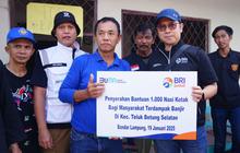 BRI Peduli Korban Banjir Lampung, Salurkan Ribuan Makanan Demi Ringankan Beban Warga