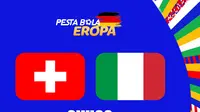 Euro 2024 - Swiss Vs Italia (Bola.com/Adreanus Titus)