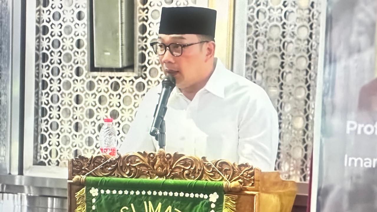 Hadiri Acara Maulid Nabi di Masjid Istiqlal, Ridwan Kamil Singgung Pesan Ibunda soal Pemimpin