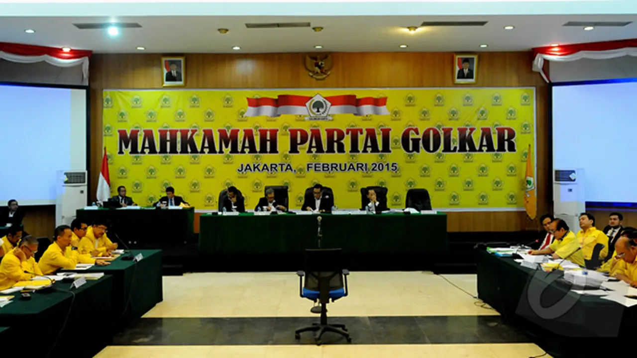 Sidang Mahkamah Partai Golkar Kembali Digelar 