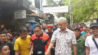Calon Presiden 2024 Ganjar Pranowo melakukan blusukan di daerah Pademangan Barat, RW.12, Jakarta Utara, pada Minggu 25 Juni 2023 (Istimewa)