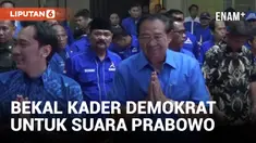 Dorong Suara Prabowo, SBY Berikan Bekal Untuk Kader Demokrat