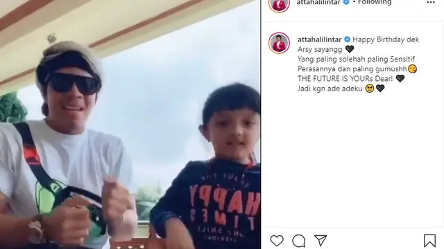 Atta Halilintar (Foto: Instagram/@attahalilintar)