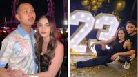 Menjalani pergantian tahun bareng pacar, artis-artis ini makin kompak dan romantis. Sumber Instagram @elinaaaaajoerg @wulanguritno