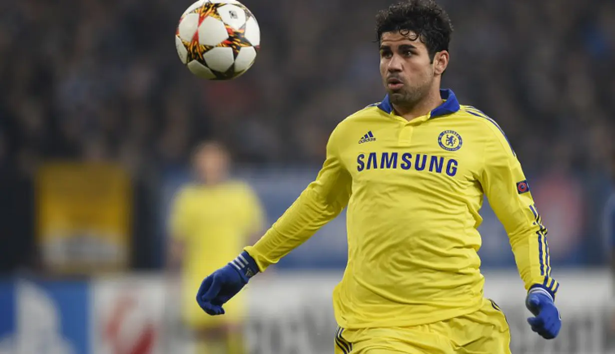 Tak memiliki striker yang produktif membuat  Chelsea  harus memboyong Diego Costa 32 juta Pounds (Rp619 miliar) dari Atletico Madrid (AFP Photo)