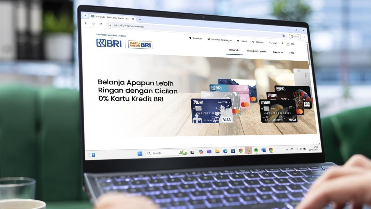 Lebih Untung! Ajukan Kartu Kredit BRI Easy Card Lewat Website Resmi BRI Bisa Dapatkan E-Voucher Rp100 Ribu