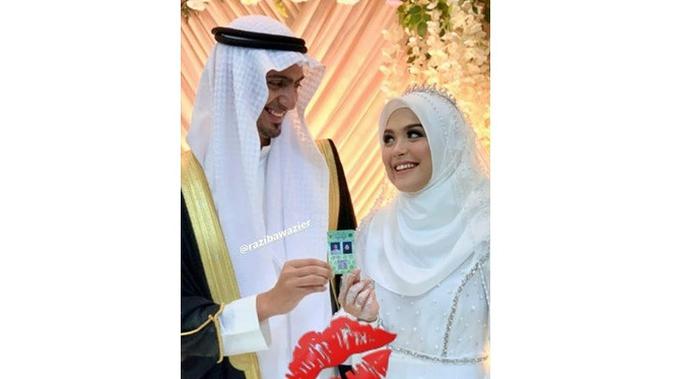 6 Momen Pernikahan Vebby Palwinta dengan Pria Keturunan Arab, Digelar Tertutup (sumber: Instagram.com/selebcam)