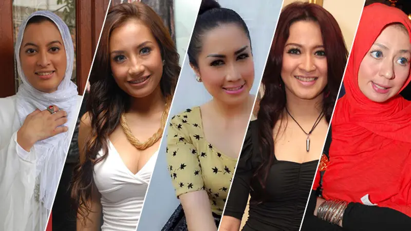 Jane Shalimar, Shinta Bachir, Melinda, Oki Agustina, dan Sarah Vi