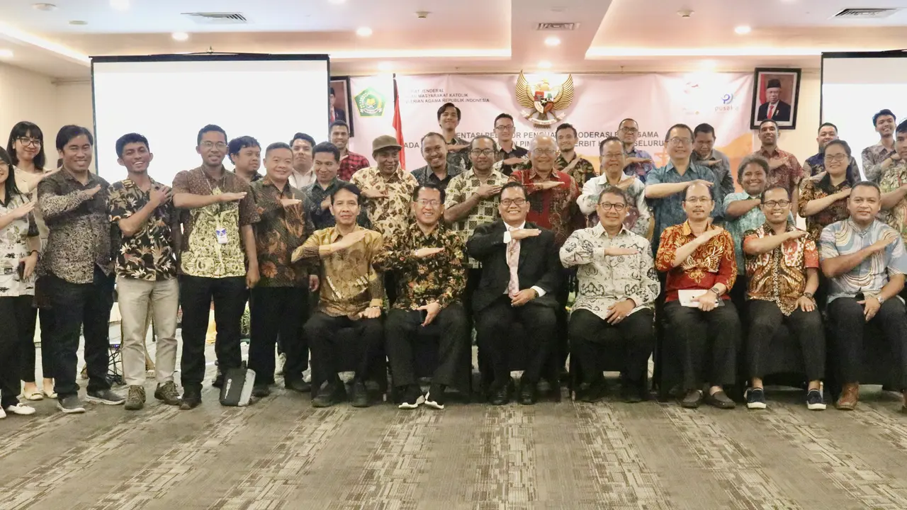 Dirjen Bimas Katolik Gelar Orientasi Pelopor Penguatan Moderasi Beragama