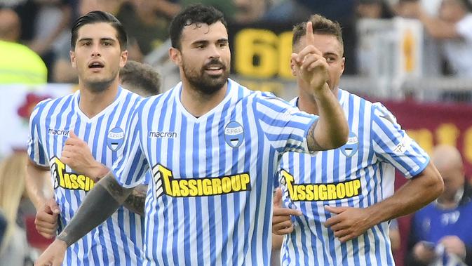 Andrea Petagna (SPAL). (AFP/Alberto Pizzoli)