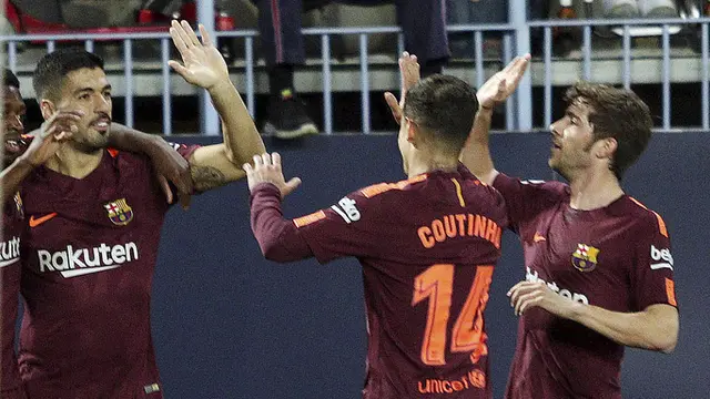 Barcelona, Malaga, La Liga