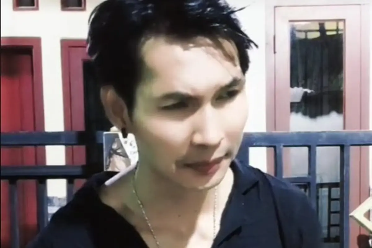 Potret Arya Khan (Sumber: TikTok/arya_joget)