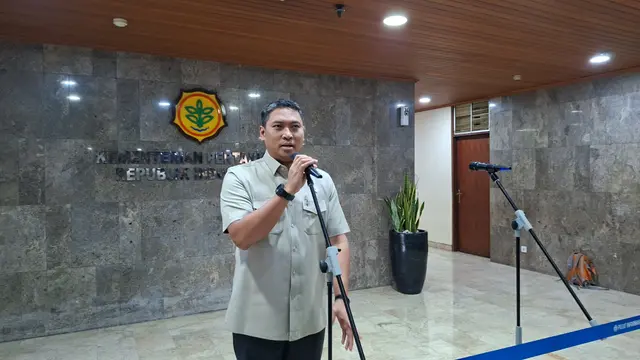 Wakil Menteri Pertanian, Sudaryono di Kantor Kementerian Pertanian, Jakarta, Rabu (17/6/2026). (Foto: Liputan6.com/Arief R)