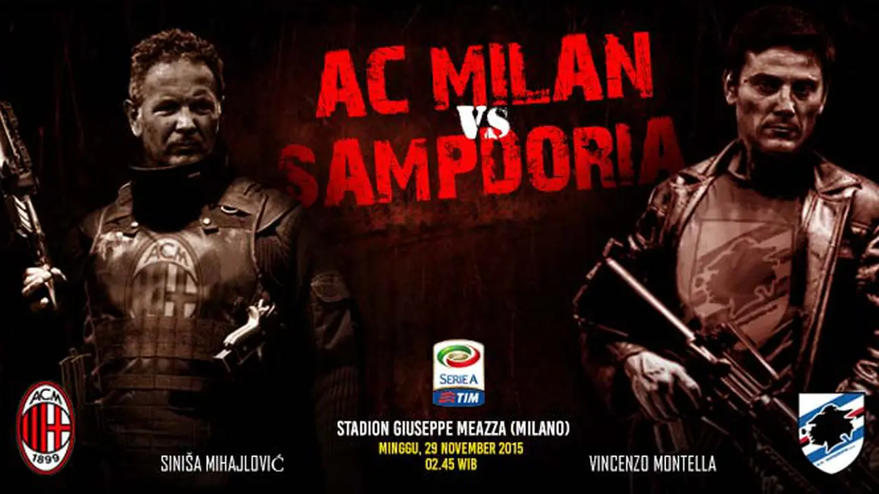 AC Milan vs Sampdoria