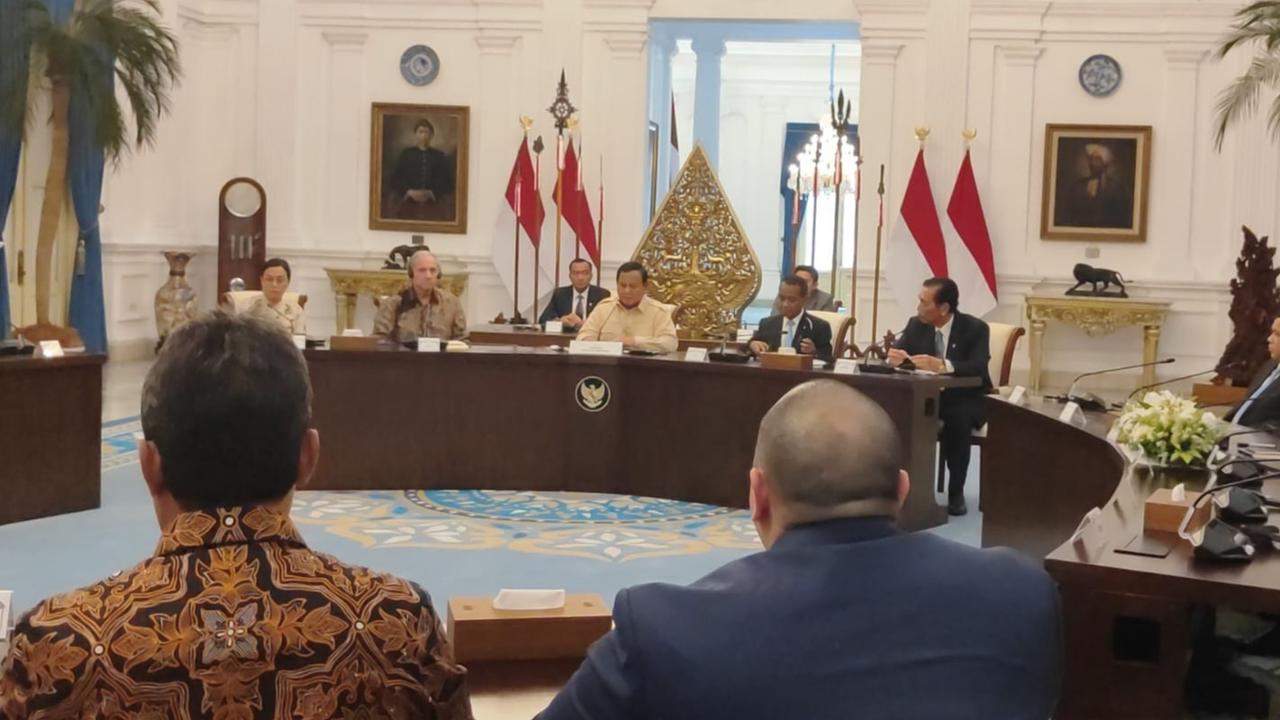 Momen Prabowo Kumpulkan Para Bohir di Istana, Kenalkan ke Konglomerat AS Ray Dalio