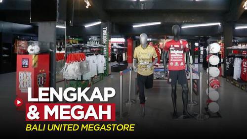 VIDEO BRI Liga 1: Bali United Megastore, Toko Merchandise Serdadu Tridatu yang Lengkap dan Megah