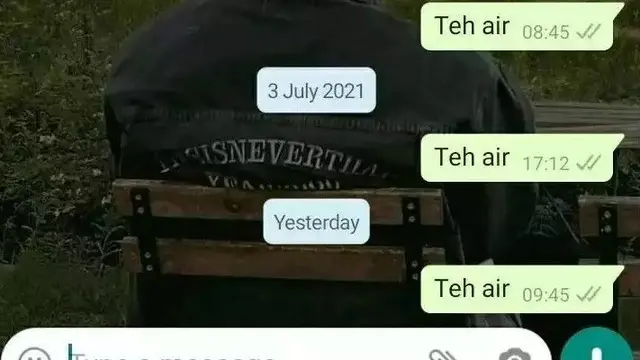 6 Chat Orang Kirim Pesan Sama Berulang Kali Tanpa Dibalas Ini Kocak