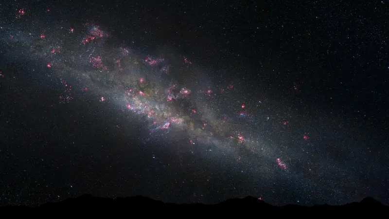 Ilustrasi Galaksi Bima Sakti