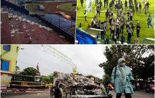 FOTO: Mengenang Peristiwa Kelam 1 Tahun Tragedi Maut di Stadion Kanjuruhan, 135 Suporter Tewas Sia-Sia