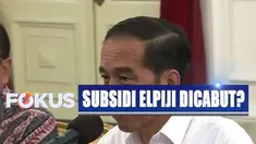 Jokowi menyatakan, ia belum memutuskan mencabut subsidi sebelum menerima rencana skema penyaluran elpiji bersubsidi.