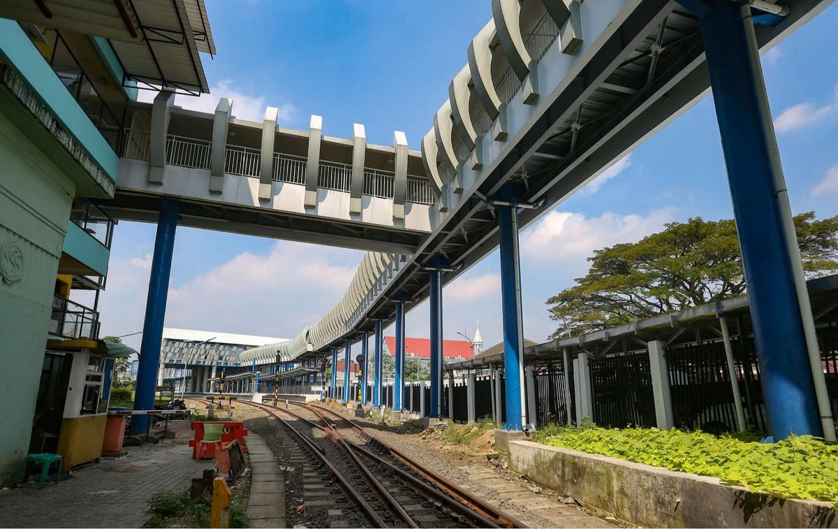 Skybridge Stasiun Bogor-Paledang