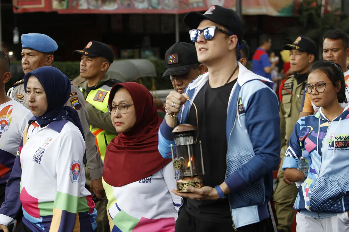 Bertrand Antolin Membawa Lentera Asian Para Games