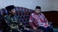 Presiden Jokowi menyambangi ormas Islam Muhammadiyah.