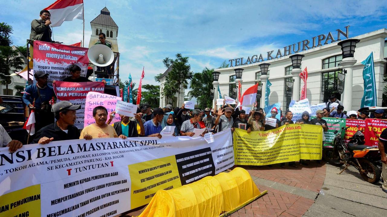 Warga Desa Iwul Bogor tolak alih fungsi lahan pertanian