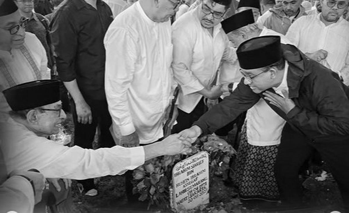 Penampakan Makam Ibrahim Suami Najwa Shihab, Satu Liang Lahat dengan Mendiang Putrinya