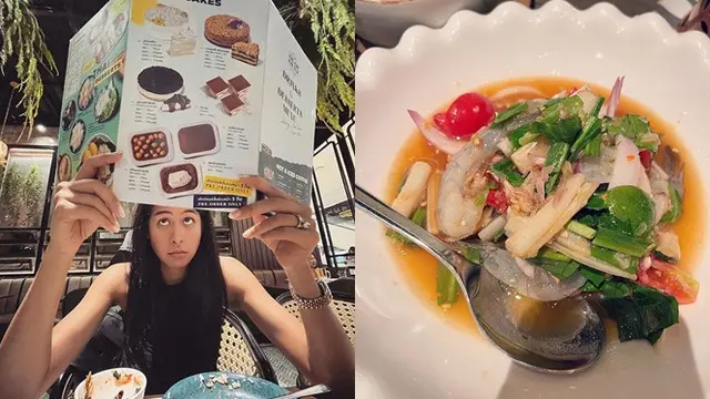 6 Momen Bulan Maudy Ayunda dan Jesse Choi di Thailand, Romantis di Perpustakaan