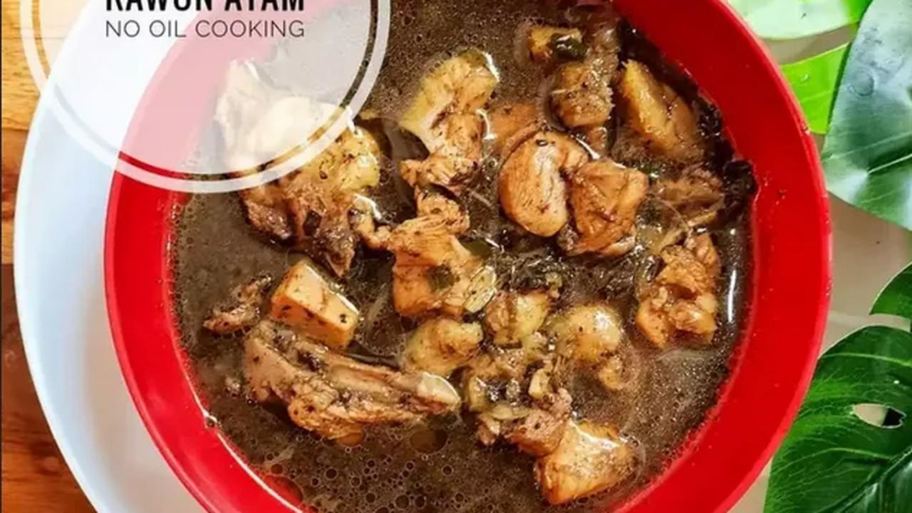 7. Resep Bumbu Rawon Ayam Tanpa Minyak<br>