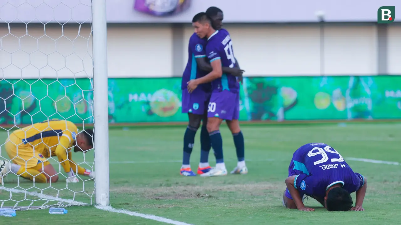 Foto: Drama 5 Gol dalam Laga Antara Persita Vs Arema di BRI Liga 1 2024/2025
