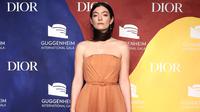 Lorde saat hadir di karpet merah acara 2021 Guggenheim International Gala. (DIMITRIOS KAMBOURIS / GETTY IMAGES NORTH AMERICA / GETTY IMAGES VIA AFP)