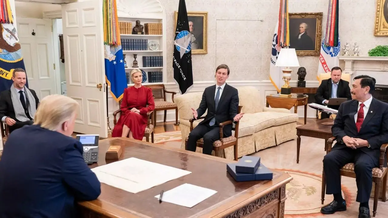 Ini Pokok Bahasan Pertemuan Menko Luhut Bersama Donald Trump di White House