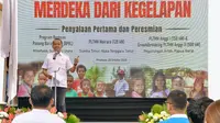 Bahlil Nyalakan Harapan: Program Merdeka dari Kegelapan Terangi Pelosok Negeri