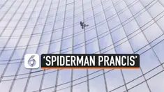 Alain Robert sang "Spiderman Prancis" kembali beraksi. Kali ini ia memanjat gedung tinggi di Frankfurt Jerman tanpa dilengkapi alat-alat keselamatan.