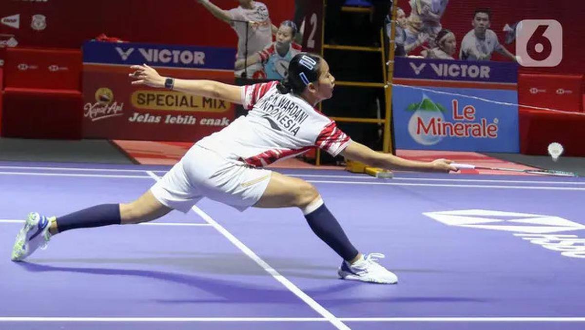 Lawan Mundur Akibat Cedera, Putri KW Melaju ke 16 Besar Indonesia Open 2025