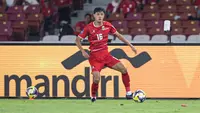 Dony Tri Pamungkas saat Timnas Indonesia melawan Bulgaria di final FIFA Series 2026 di SUGBK, Jakarta, Senin (30-3-2026). (Bola.com/Abdul Aziz)