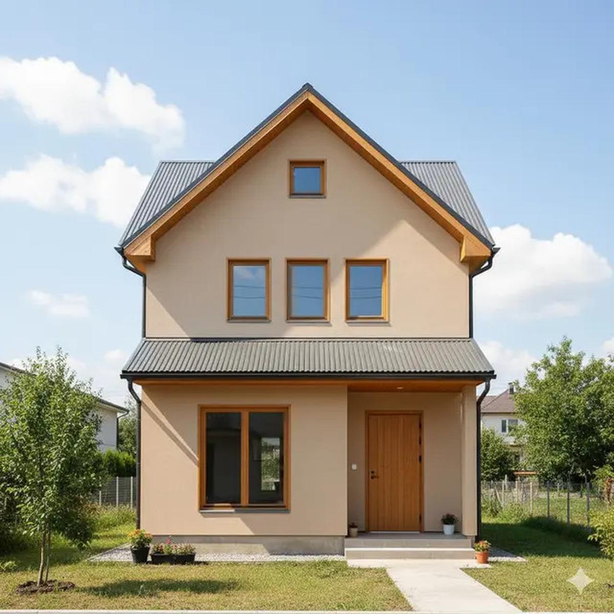 8 Gambar Rumah Sederhana 6x12 Atap Pelana, Desain Modern dan Estetik