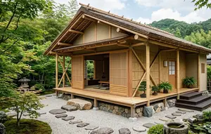 6 Desain Rumah Bambu Jepang: Minimalis, Tahan Gempa, dan Rincian Biayanya