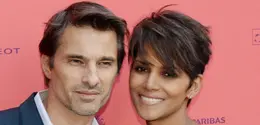 Halle Berry dan Olivier Martinez pada 2013.  (PIERRE ANDRIEU / AFP)