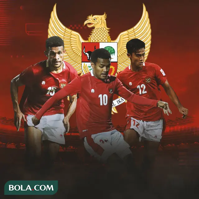 Timnas Indonesia - Ricky Kambuaya, Pratama Arhan, Ramai Rumakiek