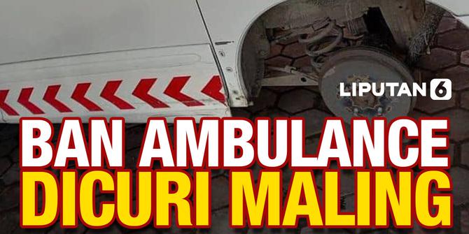 VIDEO: Viral! 4 Ban Ambulans Puskesmas Curup Bengkulu Digondol Maling
