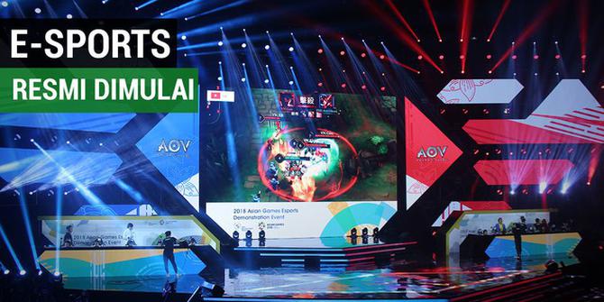 VIDEO: Opening E-Sport Asian Games 2018 Resmi Dimulai