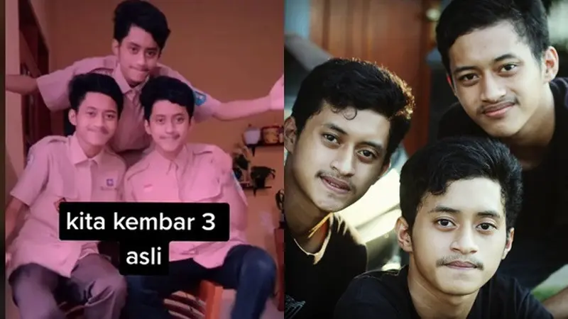 6 Potret Kompak YouTuber Kembar 3, Asal Surabaya yang Curi Perhatian