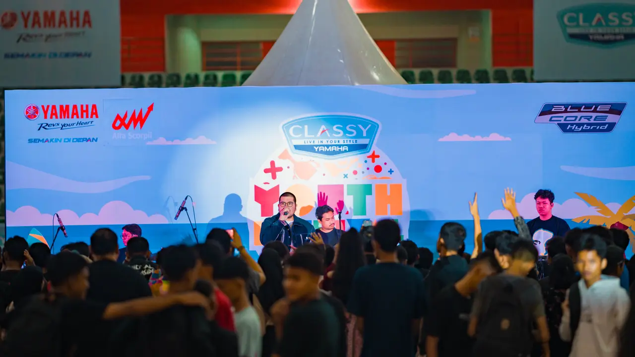 Classy Yamaha Youth Festival Sambangi Kota Medan